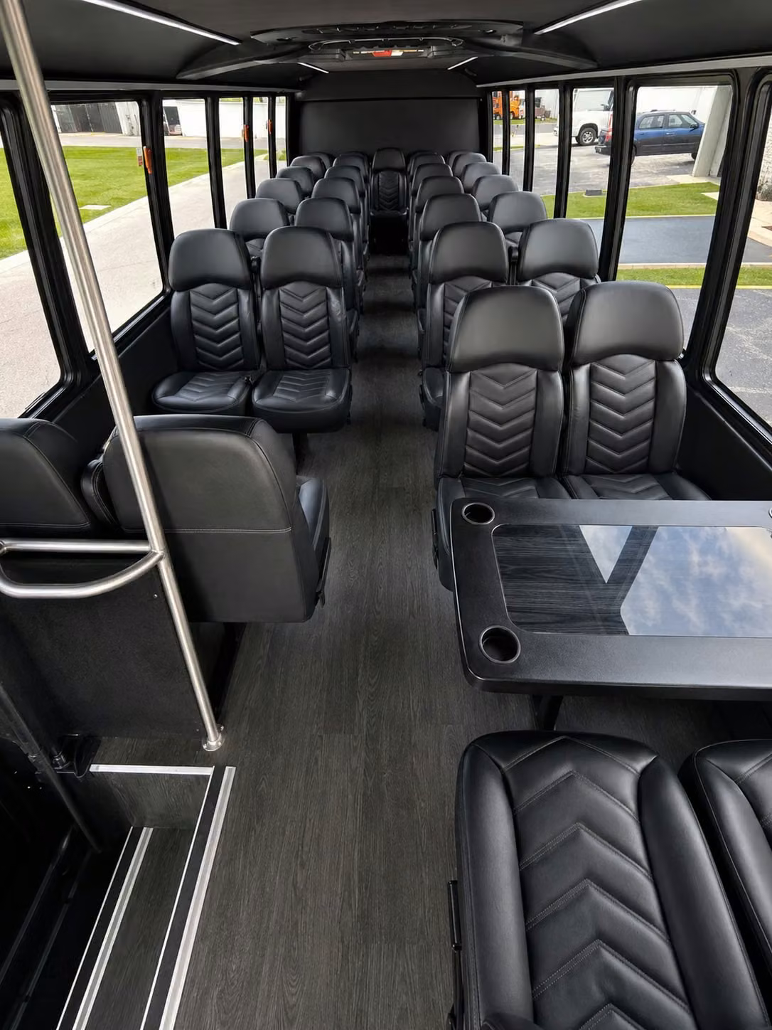 20 passenger minibus inside